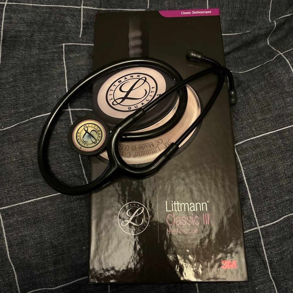 NEW in Box (NIB) Littmann Classic III Stethoscope in black
